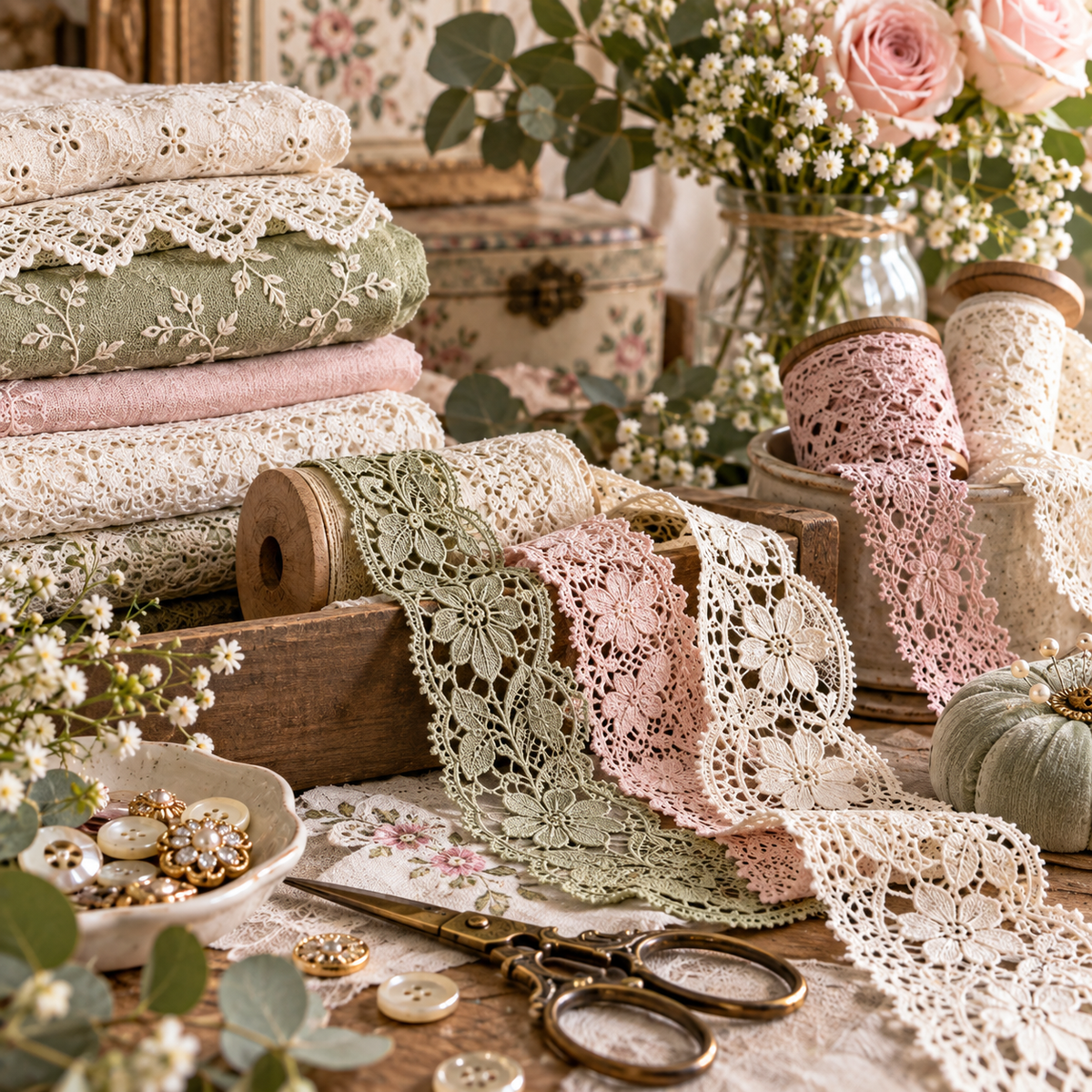 Just Love Lace Journal — How to Choose Creative Materials Without Losing Your Confidence