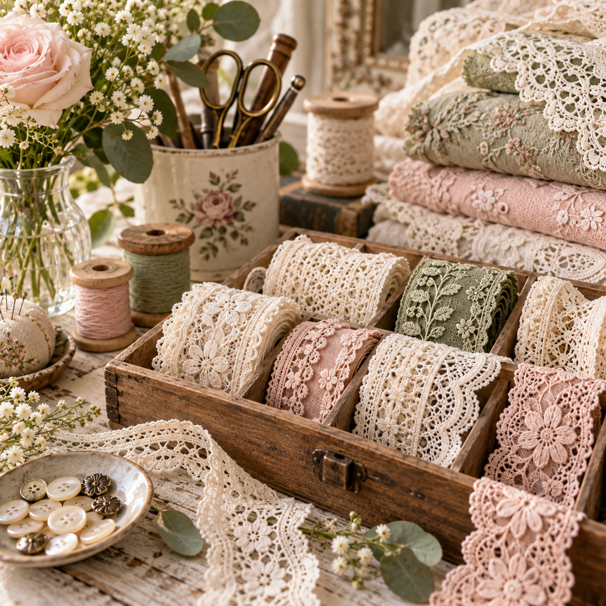 Just Love Lace Journal — When Your Just Love Lace Parcel Arrives