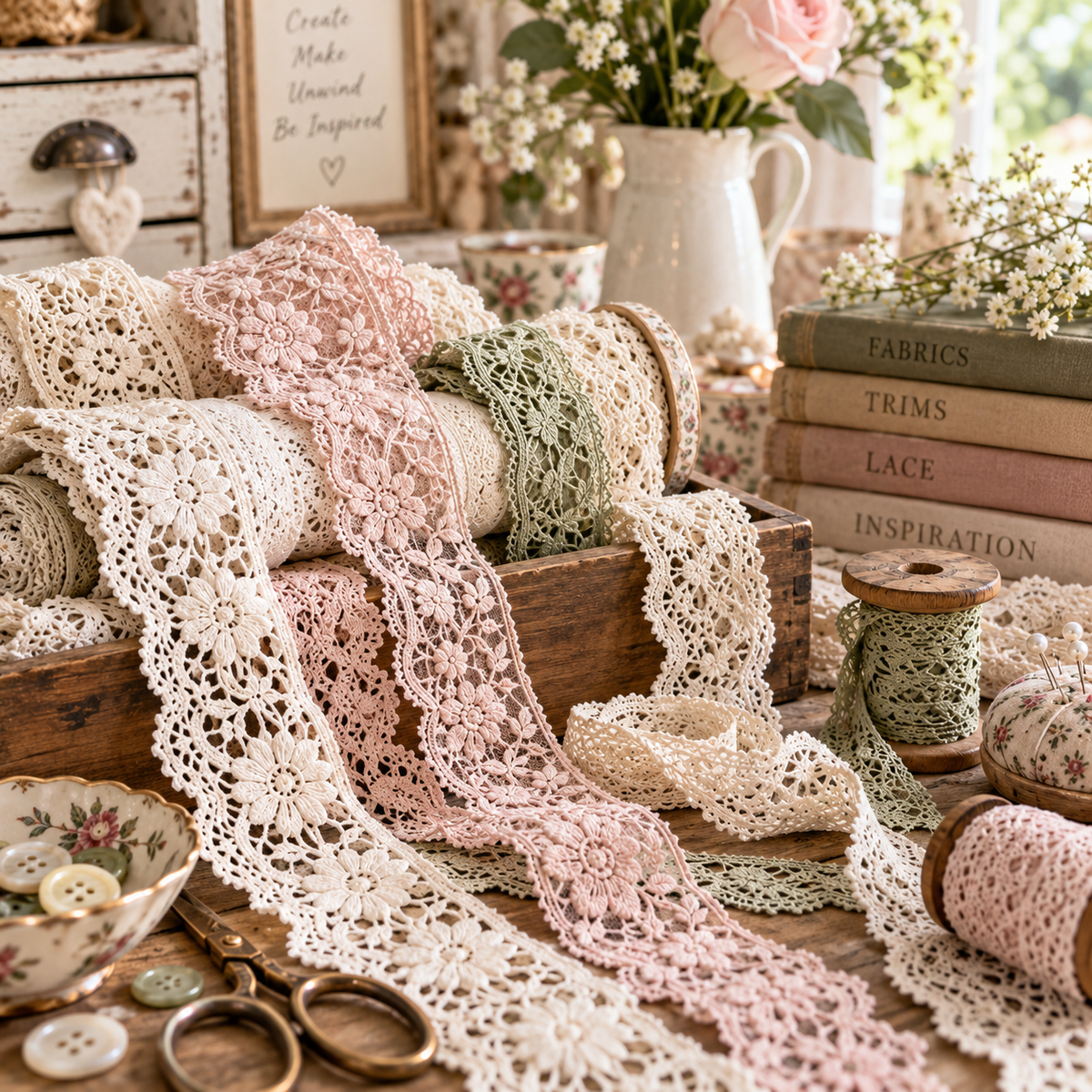 Just Love Lace Journal — What Will You Make With Yours?