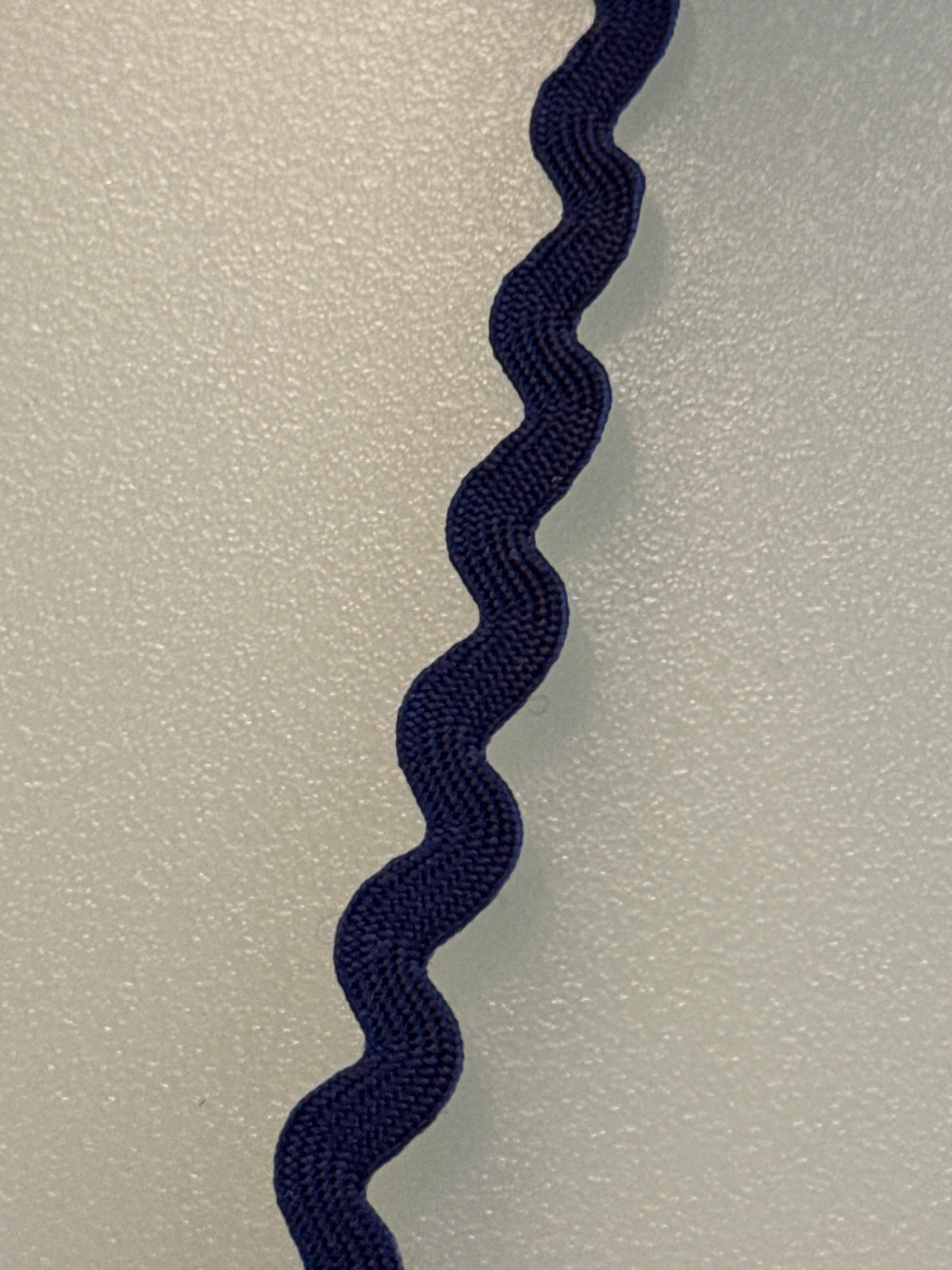 Light navy ric rac trim, 4mm wide