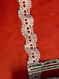 Guipure Ribbon Insert Lace – Ivory | 20mm Wide