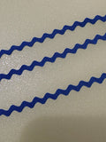 Royal Blue ric rac trim 3mm wide