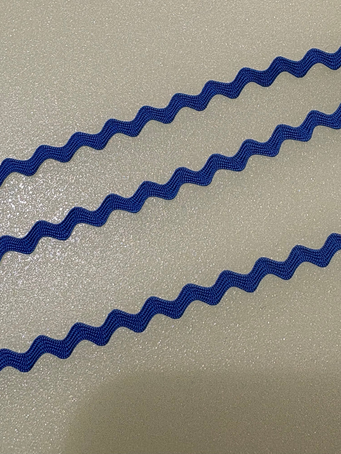Royal Blue ric rac trim 3mm wide