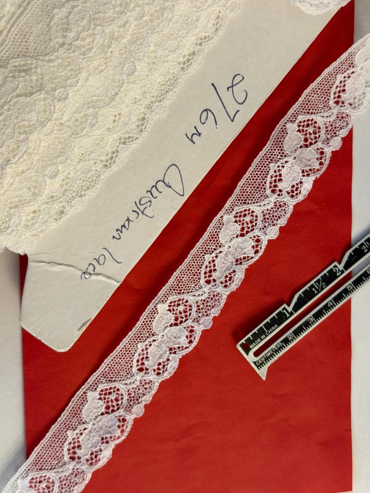 Guipure Lace – Ivory | 25mm Wide