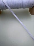 White elastic, 8mm wide